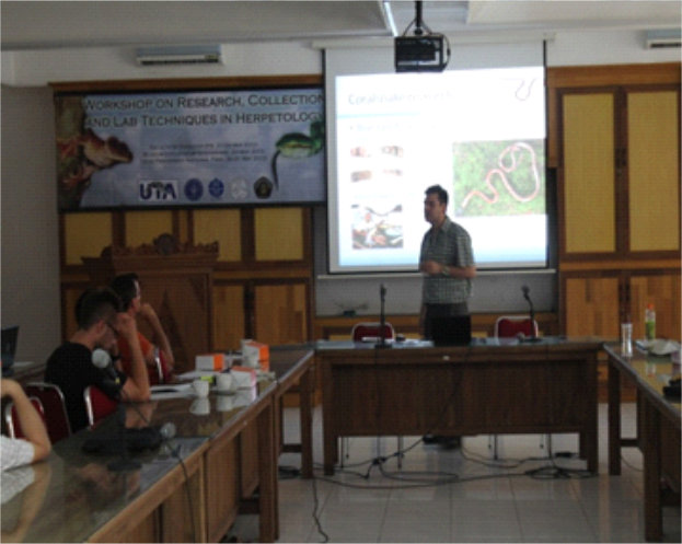Workshop : Penelitian, Pengumpulan dan Teknik Laboratorium dalam Herpetologi