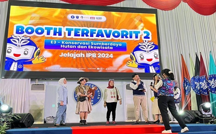 Himakova Hadir dalam Jelajah IPB 2024, Booth KSHE Menjuarai Booth Terfavorit